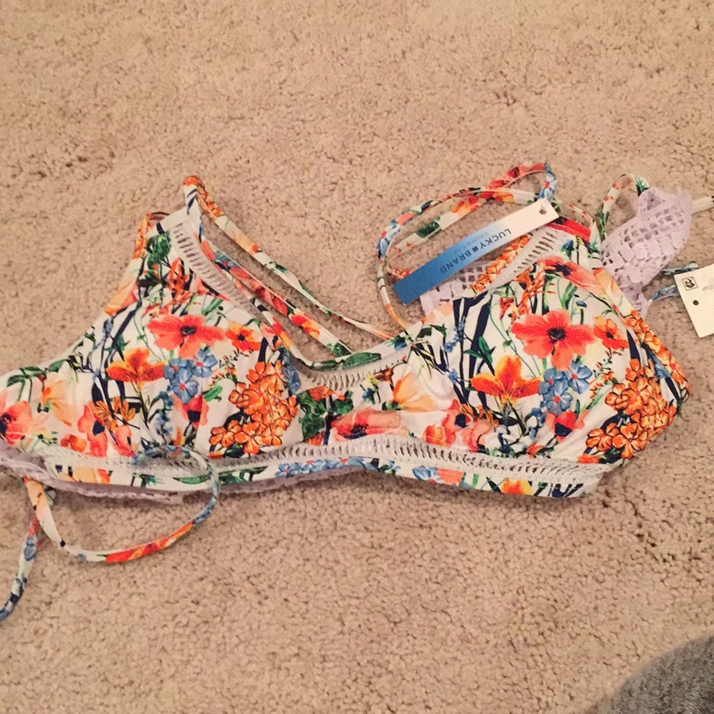 Lucky brand swim top